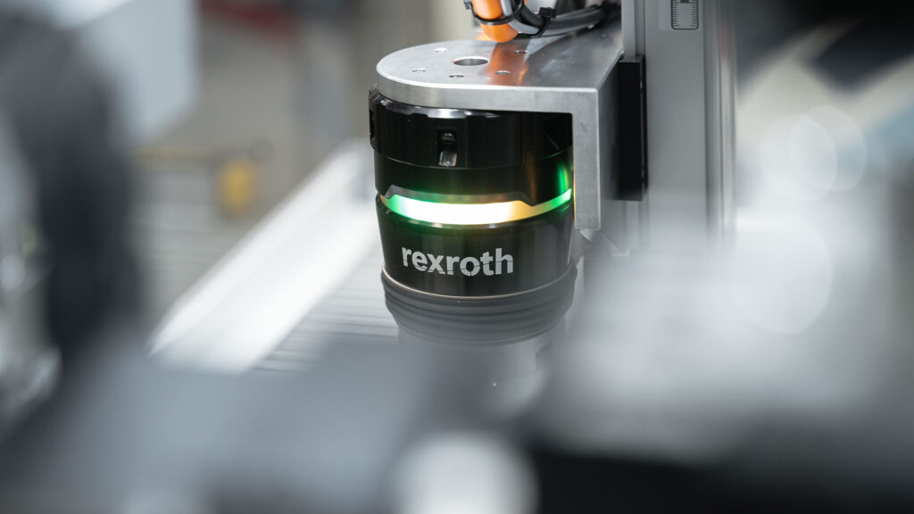 Rexroth-product on factory floor 