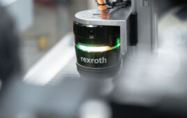 Rexroth-product on factory floor