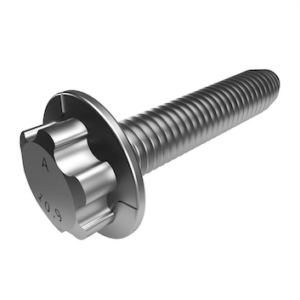 The Powertite screw is a round thread-forming screw with a polygonal tapping tip and a trilobular tapping zone. The round load cross-section has a defined overlap.