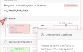 Copia Automation interface.